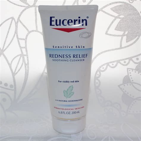 Eucerin Sensitive Skin Redness Relief Facial Cleanser ~ $9 for 6.8 oz. | Facial cleanser