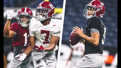 Watch Alabama football practice before College Football Championship vs. Georgia Bulldogs