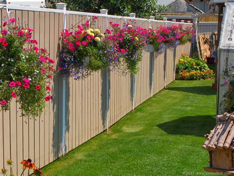 15 Fence Planters That'll Have You Loving Your Privacy Fence Again - Garden Lovers Club
