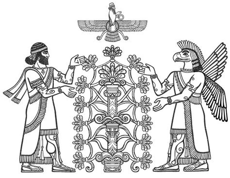 15 Ancient Tree of Life Symbols (& Their Symbolism) | Sumerian, Ancient sumerian, Tree of life ...
