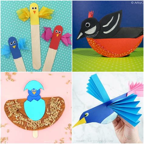 8+ Easy Bird Crafts - SenaTyanna