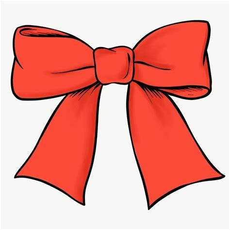 Hand drawn red bow design element | free image by rawpixel.com / Noon | Red bow, Bow clipart ...