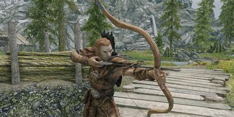 Elven Longbow Skyrim