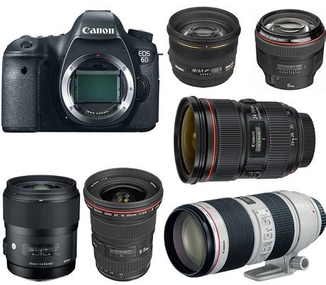 Best Lenses for Canon EOS 6D - Camera Times