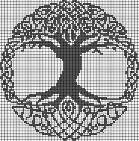 tree of life Alpha Pattern #14614 Preview added by puppydog | Celtic cross stitch, Cross stitch ...