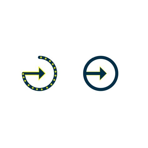 Circle Next Arrow Sign Vector, Arrow, Next Icon, Direction PNG and Vector with Transparent ...