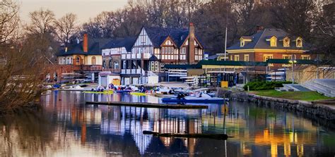 Philadelphia - Boathouse Row On The Schuylkill River Photograph by Bill ...