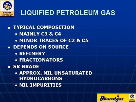 LIQUIFIED PETROLEUM GAS PROPERTIES CHARACTERISTICS LIQUIFIED PETROLEUM GAS