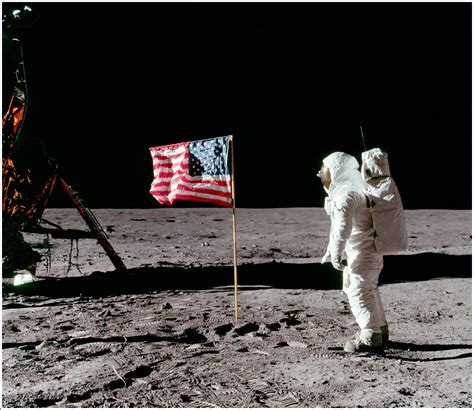 Buzz-Aldrin-Saluting-Flag-on-Moon - Keith Simonian Photography