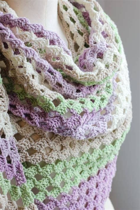 C2C Corner to Corner Crochet Scarf Crochet Pattern ad-free PDF | Crochet shawl pattern free ...