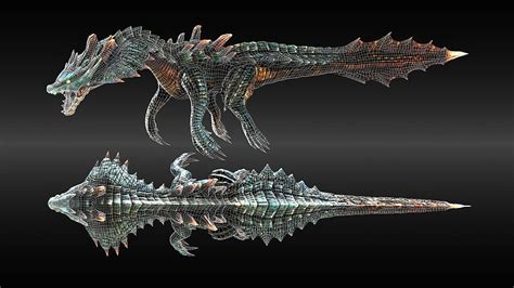 ArtStation - Lagiacrus (Monster Hunter) Game Character, Claz'room HD ...