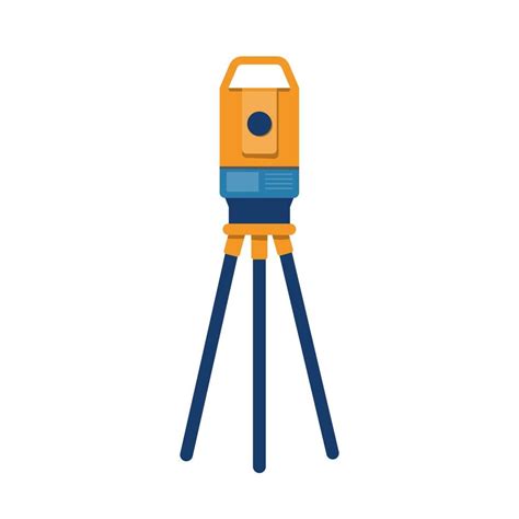 Theodolite. Surveying instrument. Geodesy. 3076879 Vector Art at Vecteezy