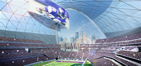 First concept of the Vikings new stadium. : r/nfl