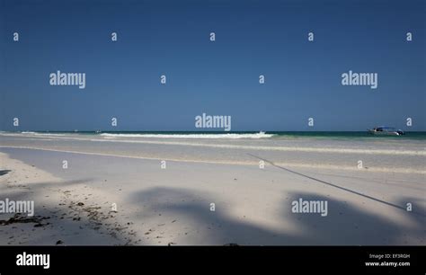 Diani beach in evening light, Diani, Ukunda, Kenya Stock Photo - Alamy