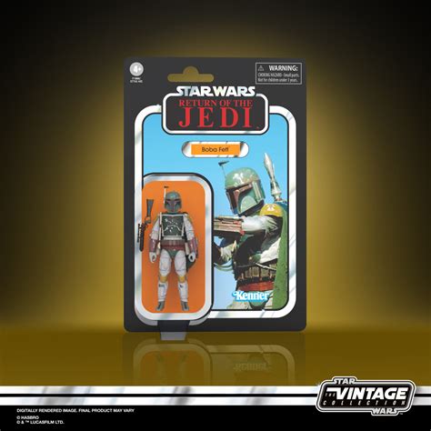 THIS NEW BOBA FETT VINTAGE FIGURE IS READY FOR YOUR COLLECTION