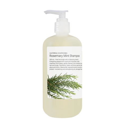 Rosemary Mint Shampoo – Saltspring Soapworks