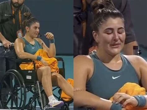 Former US Open Champion Bianca Andreescu Retires Hurt from Miami Open Due to Ankle Injury - WTA Fans