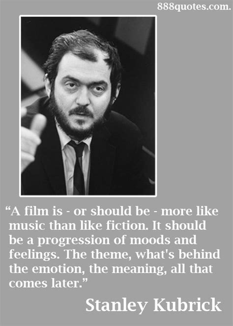 Quotes about Stanley Kubrick (56 quotes)