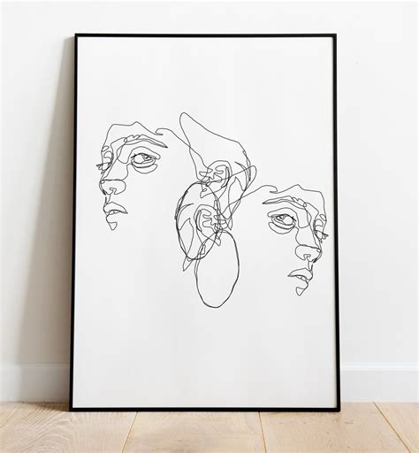 Powerful Beyond Measure, Art Decor, Home Decor Decals, Frightening, Line Art, Reflection, Matter ...