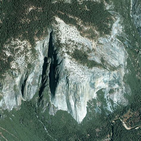 El Capitan Rock Formation Photograph by Geoeye/science Photo Library - Pixels