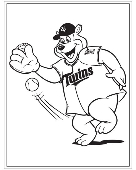 Kids Coloring Pages | Minnesota Twins