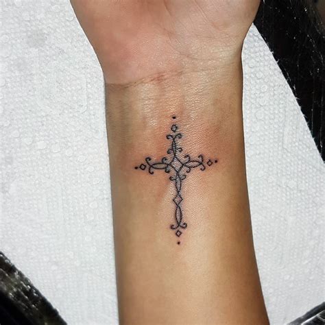 Cross Tattoos on Wrist Designs, Ideas and Meaning | Tattoos For You