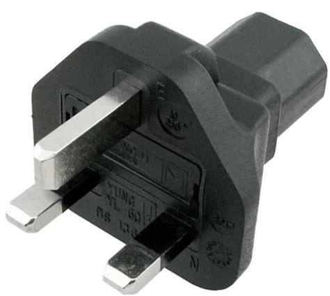 C13 IEC to 13A UK Plug Adapter | The Road Less Travelled