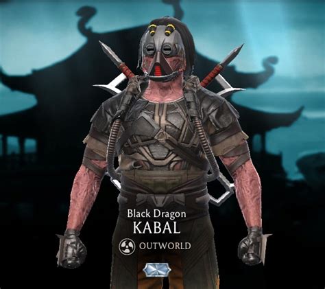 Kabal - Black Dragon, Diamond Outworld Black Dragon character ...