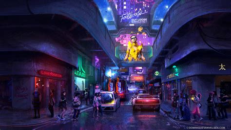 ArtStation - Cyber street