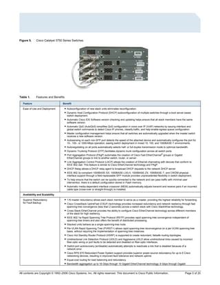 Cisco 3750 data sheet | PDF