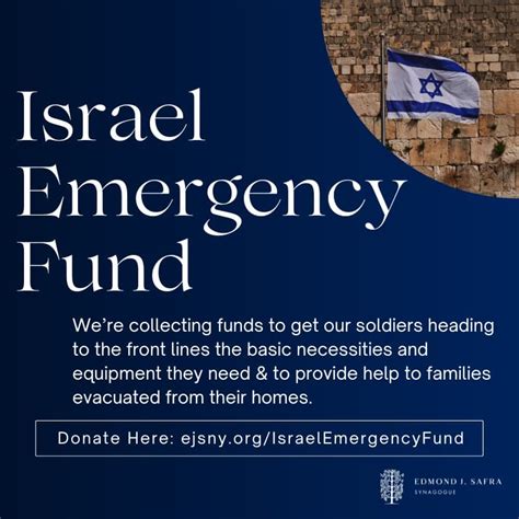 Israel Emergency Campaign | The Chesed Fund