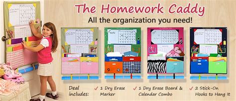 Teach organization from the start :) I like it | Kids homework area ...