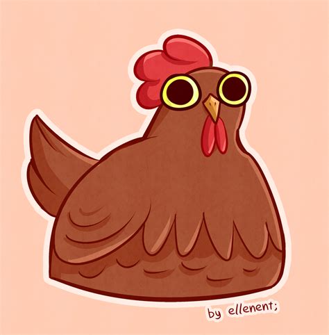 Cute Chicken by ellenent on DeviantArt