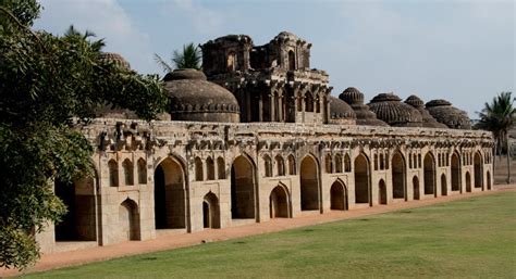 Hampi Monuments in South India Stock Photo - Image of civilization, enclosure: 127128162