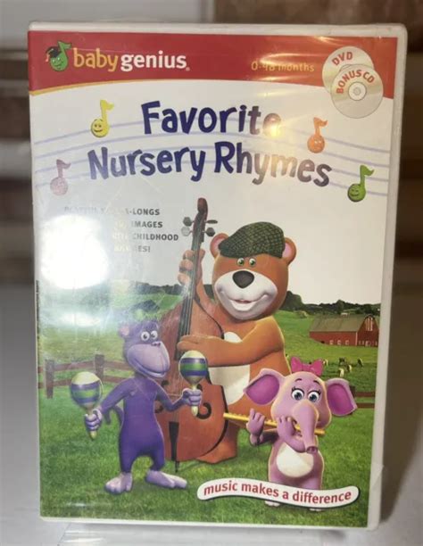 BABY GENIUS: FAVORITE Nursery Rhymes DVD $18.64 - PicClick CA