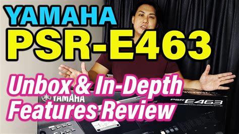 Yamaha PSR-E463 Review | Sounds & Styles Demo - YouTube