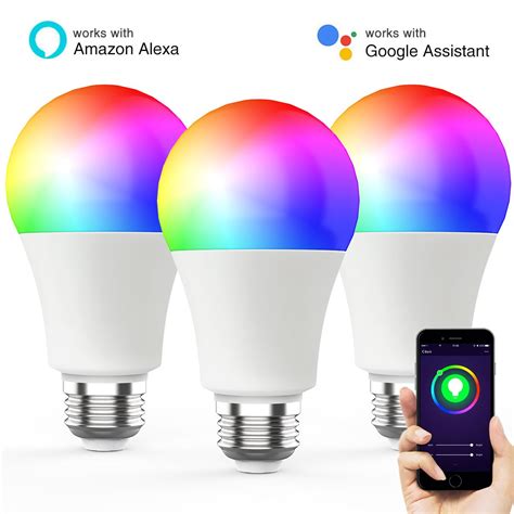 Novostella Smart Light Bulb, RGBCW Wi-Fi LED Bulb A19[7W 600LM ...