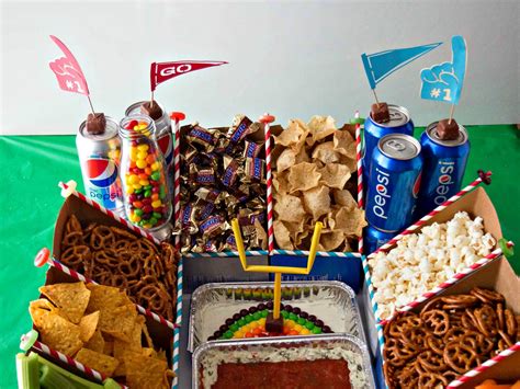 Build the Ultimate Football Snack Stadium - Super Bowl