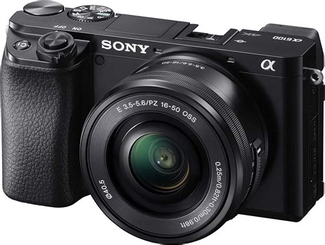 Sony Alpha ILCE 6100L 24.2 MP Mirrorless Camera with 16-50 mm Power Zoom Lens (APS-C Sensor ...