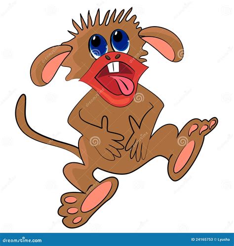 Cartoon Monkey Laughing Stock Photos - Image: 24165753