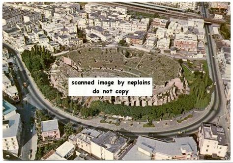 ITALY Pozzuoli - Flavian Amphitheatre Aerial View