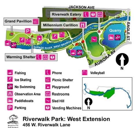 Riverwalk map | Naperville Park District's Photos | Flickr