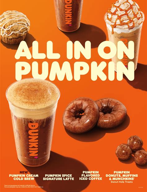 A Fresh Way to Pumpkin at Dunkin’: NEW Pumpkin Cream Cold Brew, Pumpkin ...