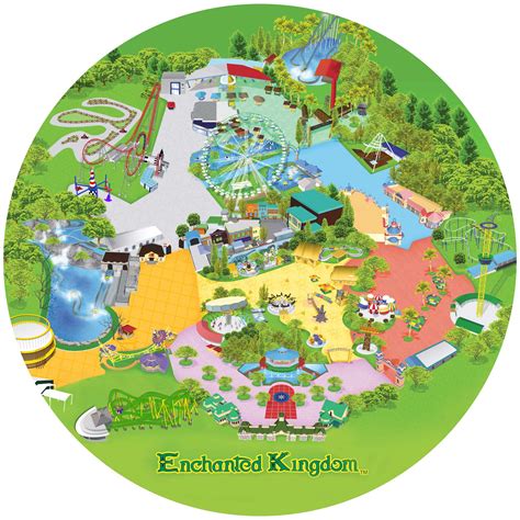 Enchanted Kingdom Map