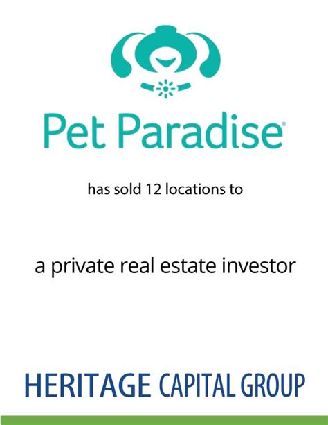 Pet Paradise – Heritage Capital Group