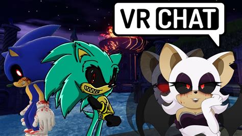 Rouge.exe Returns?? (with Sonic.exe and Sark) - VRChat - YouTube