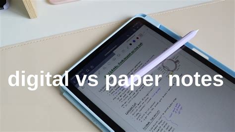 Truth about Digital Note Taking vs Paper Notes (PROS/CONS) - YouTube