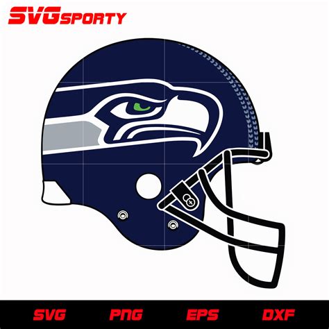 Seattle Seahawks Helmet svg, nfl svg, eps, dxf, png, digital file – SVG Sporty