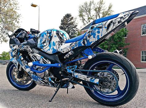 Custom Motorcycle (Bike) Vinyl Wrap Service