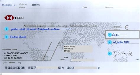 How to write a French cheque: 5 steps to follow - Lingoda